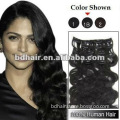 Hot wholesale clip in hair extensions for black women